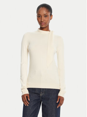 Marella Marella Rollkragenpullover Osaka 2525366061000 Écru Regular Fit