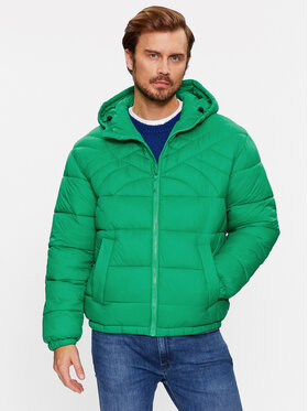 United Colors Of Benetton United Colors Of Benetton Zimné bundy 2NIWUN038 Zelená Regular Fit