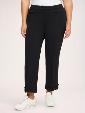 Fiorella Rubino Fiorella Rubino Pantaloni di tessuto P056L002441N033 Nero Slim Fit