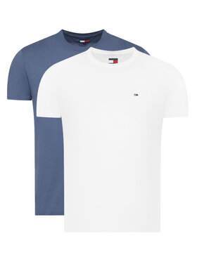 Tommy Jeans Tommy Jeans Komplet 2 t-shirtów DM0DM20687 Kolorowy Slim Fit