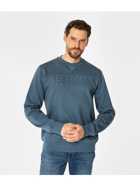 Lee Cooper Lee Cooper Bluza ALBERTO Niebieski Regular Fit