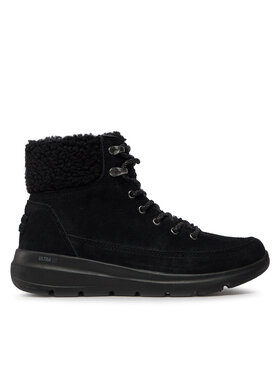 Skechers Skechers Botki Skechers Glacial Ultra - Woodlands Czarny