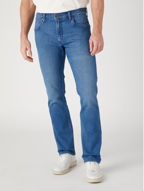 Wrangler Wrangler Jeansy GREENSBORO Niebieski Straight Leg