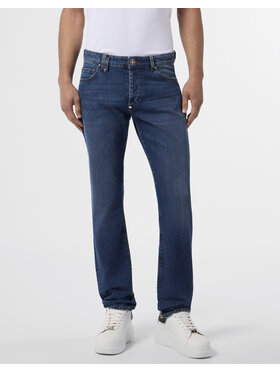PHILIPP PLEIN PHILIPP PLEIN Jeansy 30026 Niebieski Straight Fit