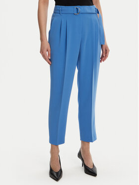 BOSS BOSS Pantaloni di tessuto Tapiah 50490037 Blu Regular Fit