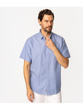 Lee Cooper Lee Cooper Koszula WILSON2 1112 Niebieski Comfort Fit
