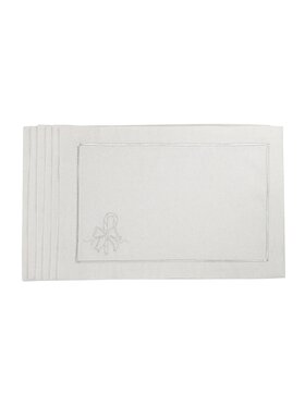 Roseberry Home Roseberry Home Podkładka na stół Candy Cane Silverline Srebrny
