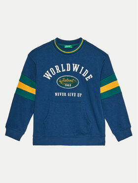United Colors Of Benetton United Colors Of Benetton Sweatshirt 32N4C10JF Dunkelblau Regular Fit