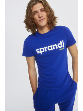 Sprandi Sprandi T-shirt AW21-TSM004 Blu Regular Fit