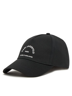KARL LAGERFELD KARL LAGERFELD Baseball sapka A1W33201 Fekete