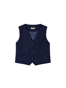 Mayoral Mayoral Vestă elegantă 3369 Bleumarin Regular Fit