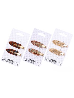 Sister Young Sister Young Klipsy do włosów do makijażu LILY 6 szt. Akcesoria do włosów