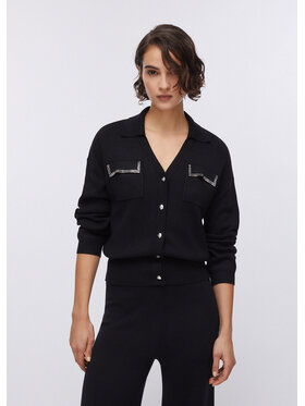 Liu Jo Liu Jo Cardigan TA6041MS59L22222 Nero Regular Fit