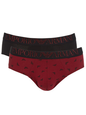 Emporio Armani Underwear Emporio Armani Underwear Komplet 2 par slipów 1117332F594 Czarny