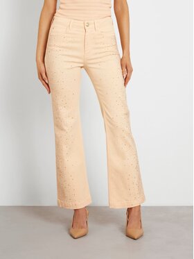 Guess Guess Jeansy 162393 Pomarańczowy Flared Fit