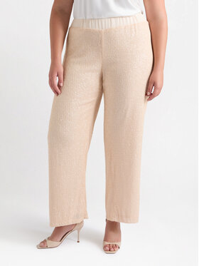 Fiorella Rubino Fiorella Rubino Pantaloni di tessuto P184L002210N011 Écru Regular Fit