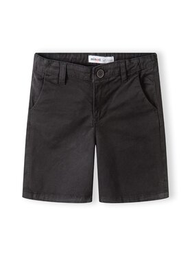 minoti minoti Szorty materiałowe 23short61 Czarny Regular Fit