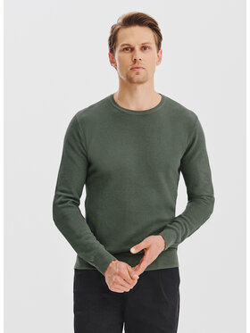 Pako Lorente Pako Lorente Sweter P25WF-2X-001 Zielony Classic Fit