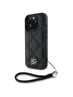 KARL LAGERFELD KARL LAGERFELD Etui na telefon iPhone 16 Pro Max Czarny