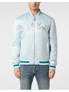 PHILIPP PLEIN PHILIPP PLEIN Bomber 24315 Azzurro chiaro Regular Fit