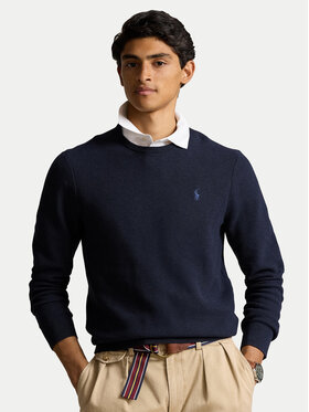 Polo Ralph Lauren Polo Ralph Lauren Sweter 710918163001 Granatowy Regular Fit