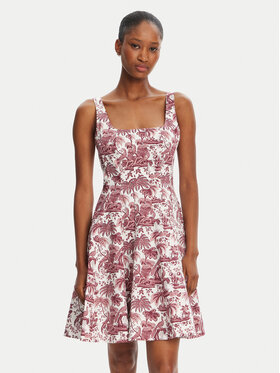 STAUD STAUD Sommerkleid Wells R25R2222SP Rosa Regular Fit