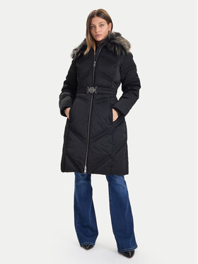 Guess Guess Ziemas mētelis W5BL33 WG092 Melns Regular Fit