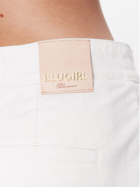 Blugirl Blumarine Traperice RA3142-T3546 Bijela Straight Leg