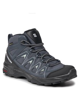 Salomon Trekking čevlji X Braze Mid GORE-TEX L47181100 Črna