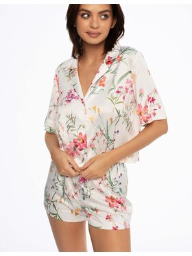 Esotiq Esotiq Piżama 41232-01X Beżowy Regular Fit