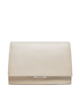 Calvin Klein Calvin Klein Torebka Ck Linear Shoulder Bag K60K612158 Écru