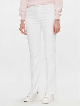 Tommy Hilfiger Tommy Hilfiger Džínsy Bootcut WW0WW41304 Biela Regular Fit