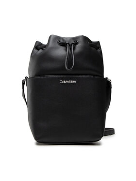Calvin Klein Calvin Klein Дамска чанта Ck Must Bucket Bag Sm K60K609124 Черен