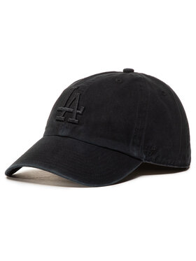 47 Brand 47 Brand Бейсболка Mlb Los Angeles Dodgers '47 Clean Up B-RGW12GWSNL-BKQ Чорний