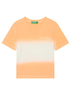 United Colors Of Benetton United Colors Of Benetton T-shirt 3NPDG10J5 Narančasta Regular Fit