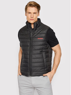 HUGO Hugo Kamizelka Bentino 50468742 Czarny Regular Fit