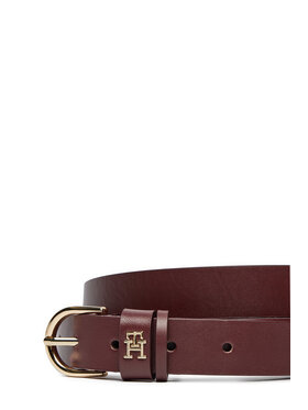 Tommy Hilfiger Ženski Pas Essential AW0AW16836 Bordo Rdeča