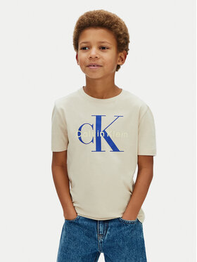 Calvin Klein Jeans Calvin Klein Jeans T-Shirt Monologo LV1CKSJA33 Γκρι Regular Fit