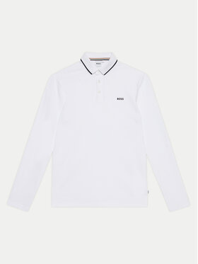 BOSS Boss Tricou polo J51171 S Alb Regular Fit