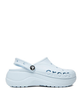 Crocs Crocs Klapki C-BAYA PLATFORM CLOG 208186-4JQ Niebieski