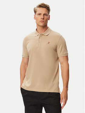 Beverly Hills Polo Club Beverly Hills Polo Club Поло P-SS26M-P42560 Бежевий Regular Fit
