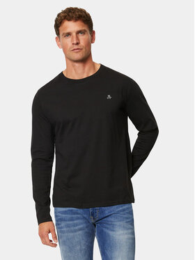 Marc O'Polo Marc O'Polo Longsleeve krekls B21 2012 52210 Melns Regular Fit