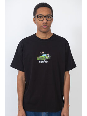 Kamuflage Kamuflage T-Shirt Pull Up Czarny Relaxed Fit