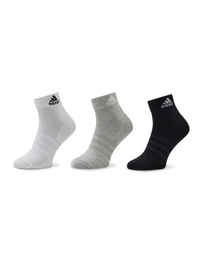adidas adidas Rövid zoknik Cushioned Sportswear Ankle Socks 3 Pairs IC1281 Szürke