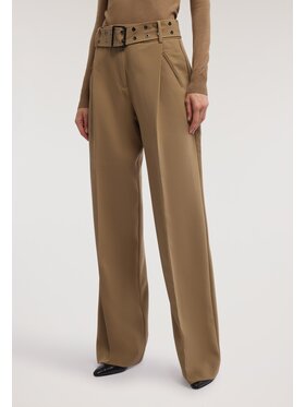 Trussardi Trussardi Spodnie materiałowe P008A002440N041 Brązowy Over Fit