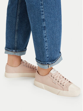Calvin Klein Calvin Klein Trampki Vulc HW0HW02975 Różowy