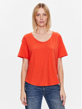 United Colors Of Benetton United Colors Of Benetton T-Shirt 3BVXD1033 Pomarańczowy Relaxed Fit