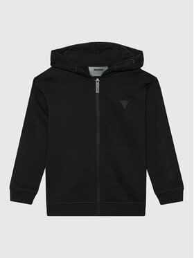Guess Guess Μπλούζα L2YQ44 KAIJ1 Μαύρο Regular Fit