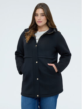 Fiorella Rubino Fiorella Rubino Płaszcz zimowy 8000L000081N033 Czarny Regular Fit