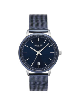 Obaku Obaku Zegarek V270LDHLML Niebieski